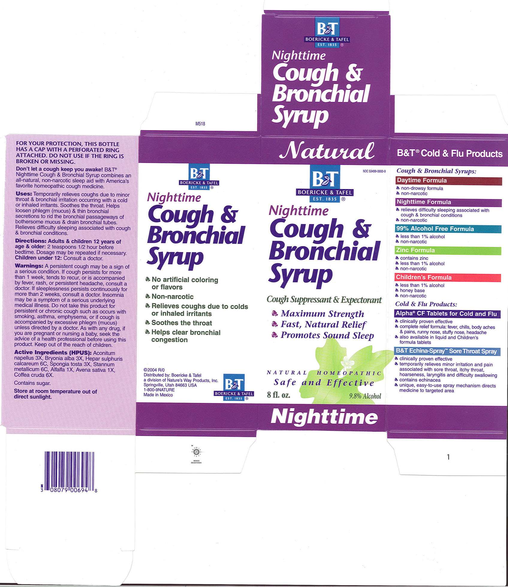 Nightime Cough and Bronchial